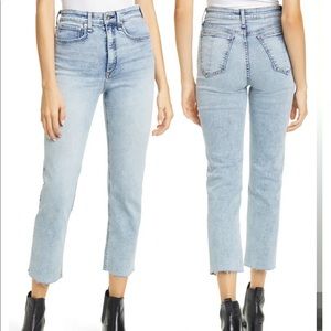 Rag & bone nwt Jane cigarette super high rise